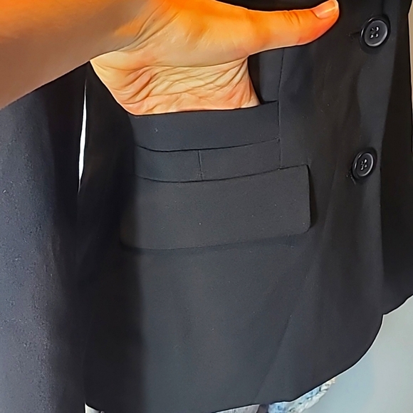 Banana Republic Blazer Black (Size 2) - Picture 4 of 9